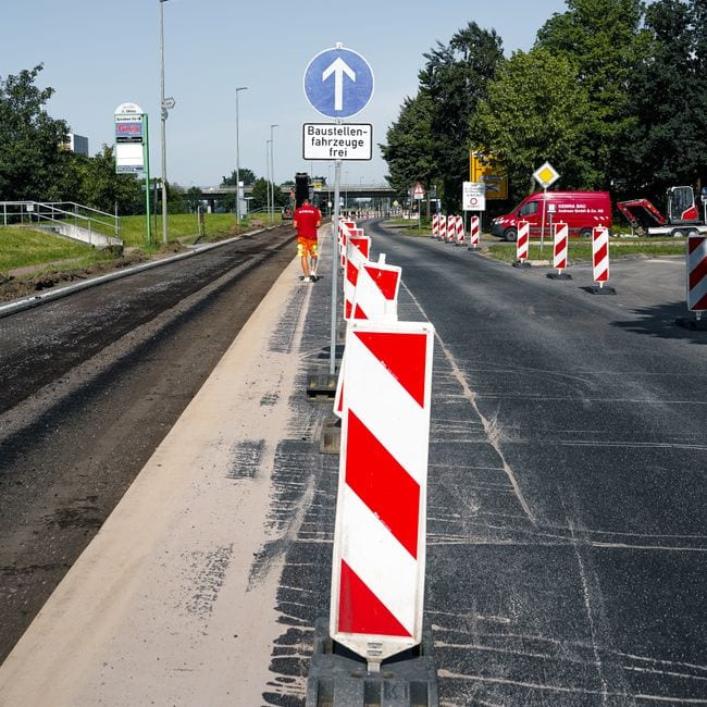 Paths and kerbs, where the run-off matters as much as the surface.